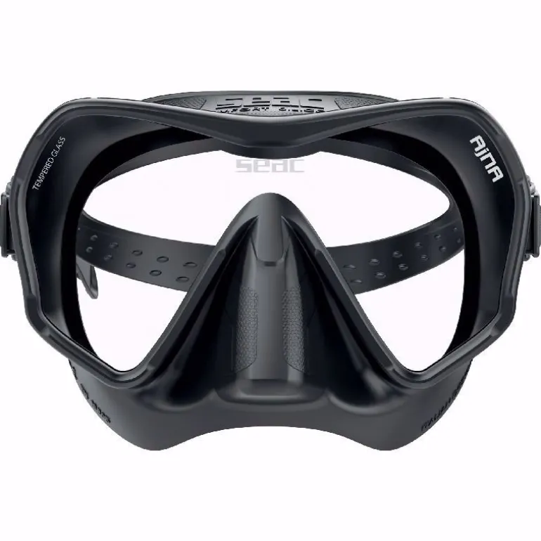 MASCHERA SEAC SUB AJNA S/BL NERO