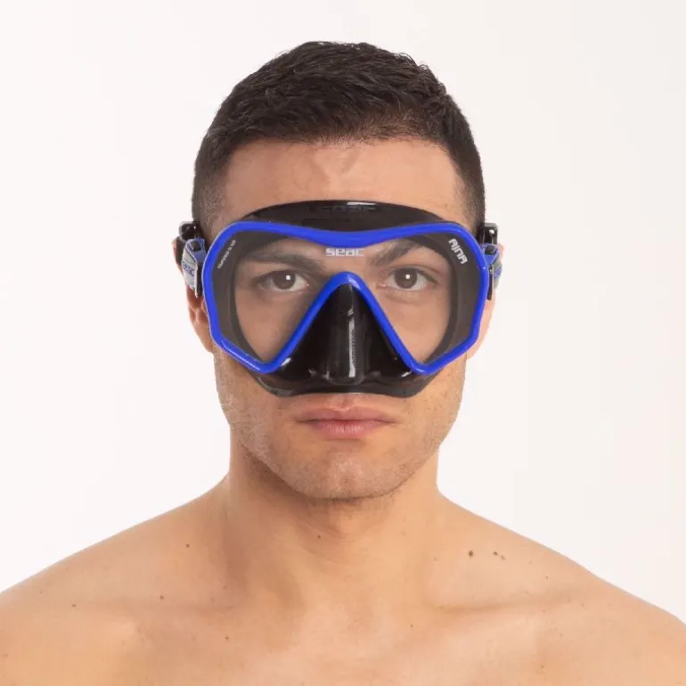 MASCHERA SEAC SUB AJNA S/BL BLU