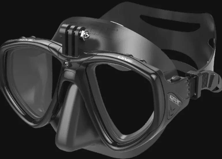 MASCHERA SEAC SUB ONE PRO S/BL NERO
