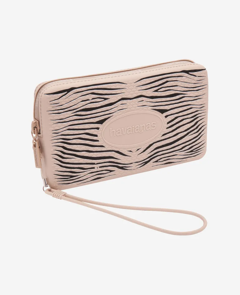 MINI BAG HAVAIANAS PRINT BEIGE BLACK 1495