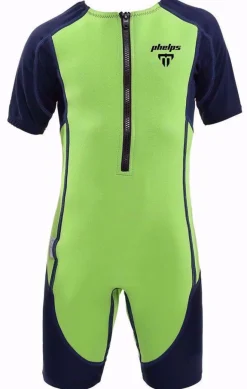 MUTA CORTA JUNIOR AQUASPHERE STINGRAY HP2 BRIGHT GREEN NAVY BLUE 3104 SJ435