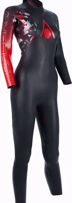MUTA DA DONNA AQUASPHERE RACER V3 0131 NERA-ROSSA