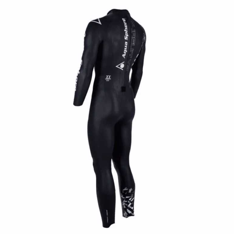 MUTA DA UOMO AQUASPHERE PURSUIT V3 M BLACK BRIGHT ORANGE 0181%