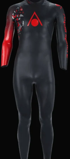 MUTA DA UOMO AQUASPHERE RACER V3 0131 NERA-ROSSA