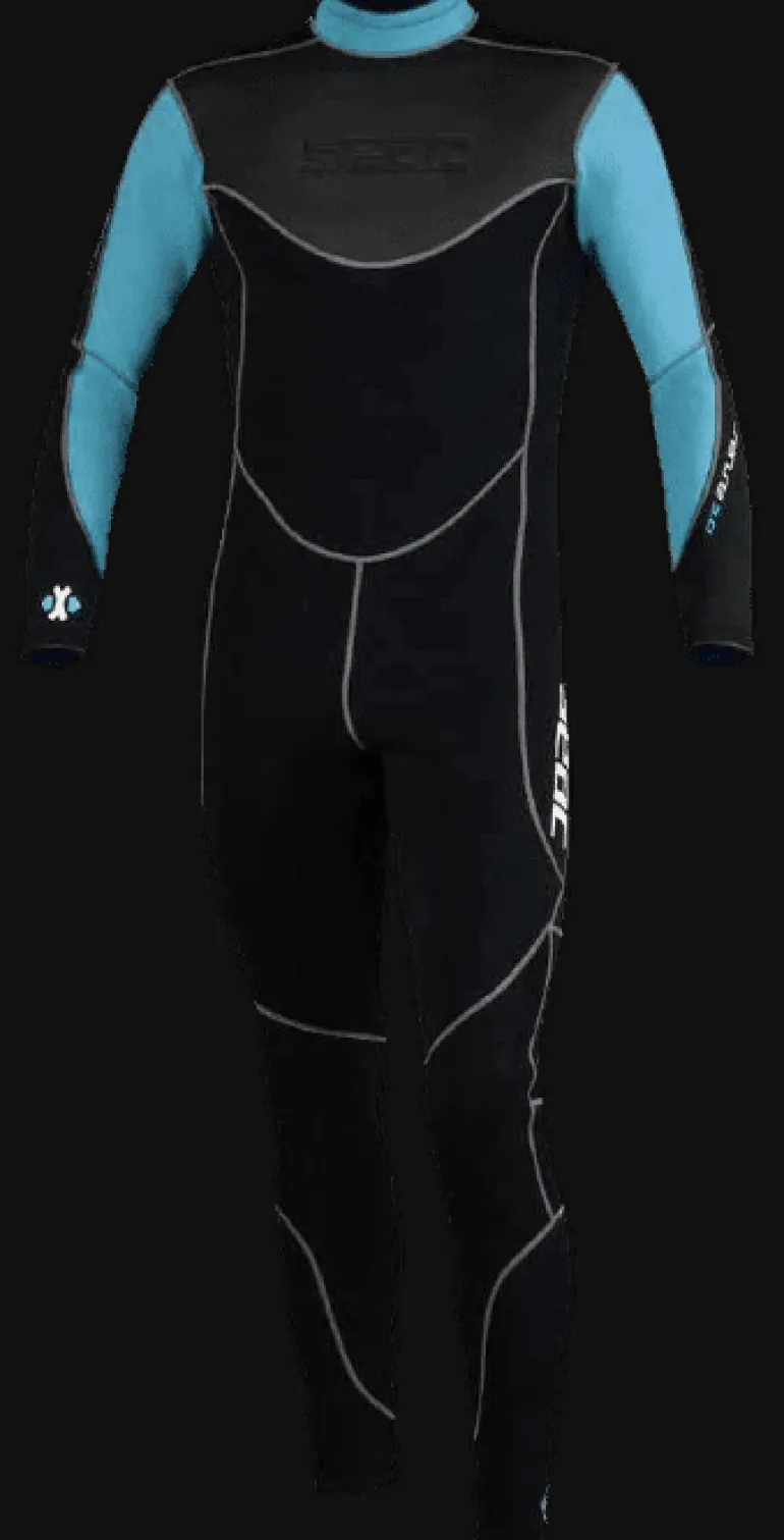 MUTA DA UOMO 3mm SEAC SUB NERA/AZZURRA