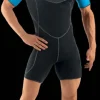 MUTA DA UOMO 2,5mm SEAC SUB CORTA NERA/AZZURRA