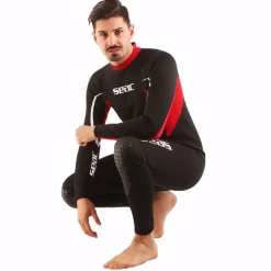 MUTA DA UOMO SEAC RELAX MAN 2,2 mm NERA/ROSSA