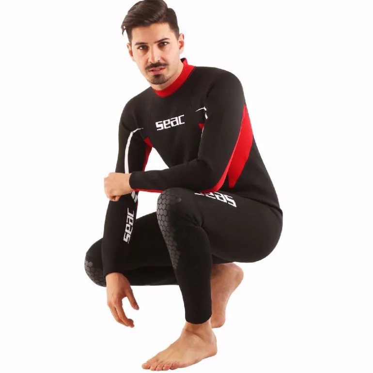 MUTA DA UOMO SEAC RELAX MAN 2,2 mm NERA/ROSSA