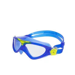 OCCHIALINI AQUASPHERE VISTA JUNIOR BLUE YELLOW LENSES CLEAR 4007LC