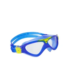 OCCHIALINI AQUASPHERE VISTA JUNIOR BLUE YELLOW LENSES CLEAR 4007LC