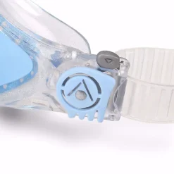 OCCHIALINI DA NUOTO AQUASPHERE KAYENNE SMALL TRASPARENTI CON LENTI AZZURRE