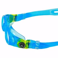OCCHIALINI DA NUOTO JUNIOR AQUASPHERE MOBY AZZURRI