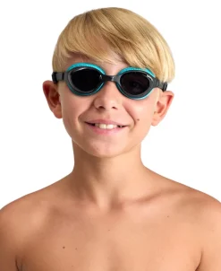 OCCHIALINO DA NUOTO JUNIOR ARENA AIR SMOKE-BLACK SW2 005381 101