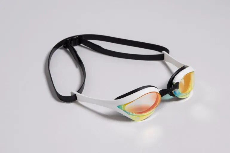 OCCHIALINO DA NUOTO UNISEX ARENA COBRA ULTRA SWIPE MR YELLOCOPPER-WHITE 002507 310