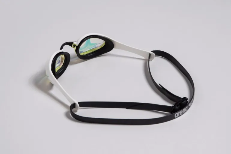 OCCHIALINO DA NUOTO UNISEX ARENA COBRA ULTRA SWIPE MR YELLOCOPPER-WHITE 002507 310