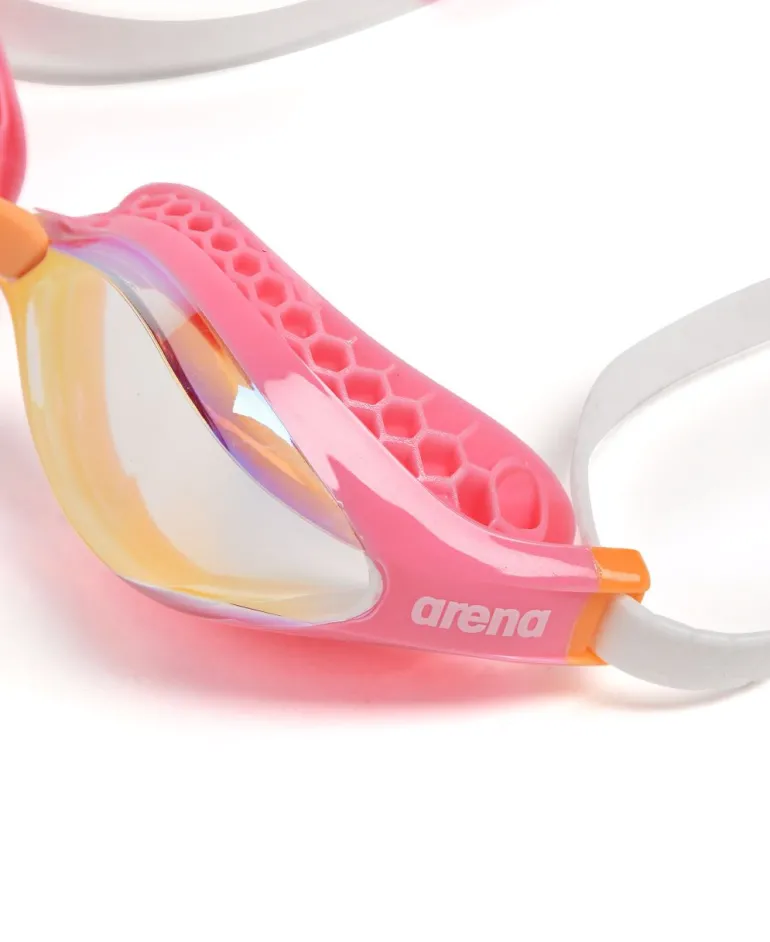 OCCHIALINO DA NUOTO UNISEX ARENA AIR-SPEED MIRROR YELLOCOPPER-LIGHT-PIN 003151 109