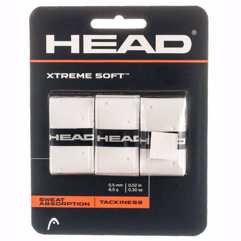 OVERGRIP HEAD XTREMESOFT BIANCO X3