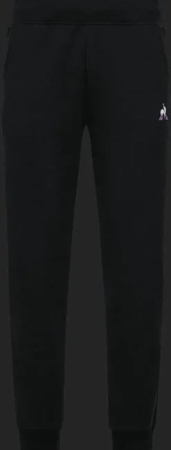 PANTALONE CON POLSINO DA UOMO LE COQ SPORTIF N°2 REGULAR PRESENTATION NERO