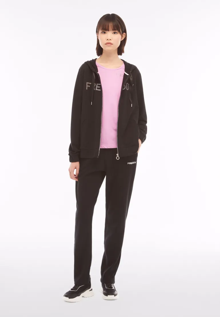PANTALONE DA TUTA DA DONNA FREDDY S4WBCP9 N