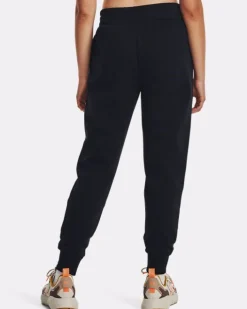 PANTALONE DA TUTA DA DONNA UNDER ARMOUR RIVAL BLACK 1379438 0001