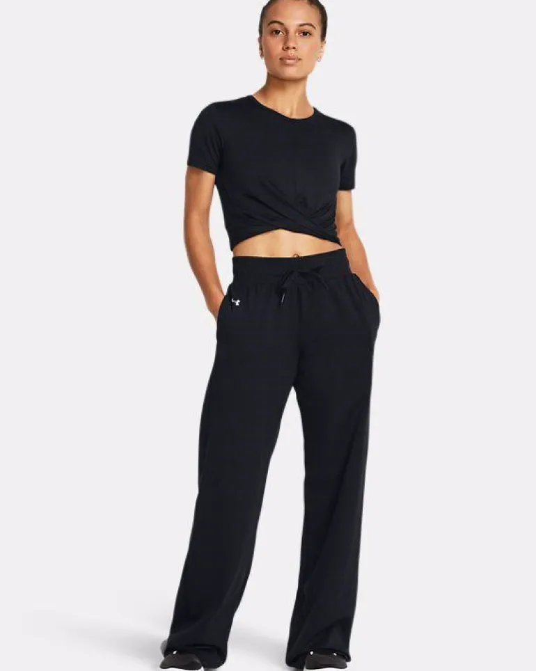 PANTALONE DA TUTA DA DONNA UNDER ARMOUR MOTION OPEN HEM 1383721 0001