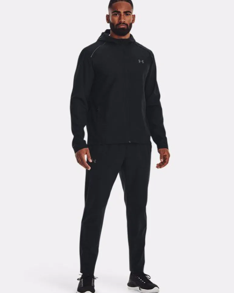 PANTALONE DA TUTA DA RUNNING UNDER ARMOUR STORM RUN BLACK/ BLACK/ REFLECTIVE 1376800 0001