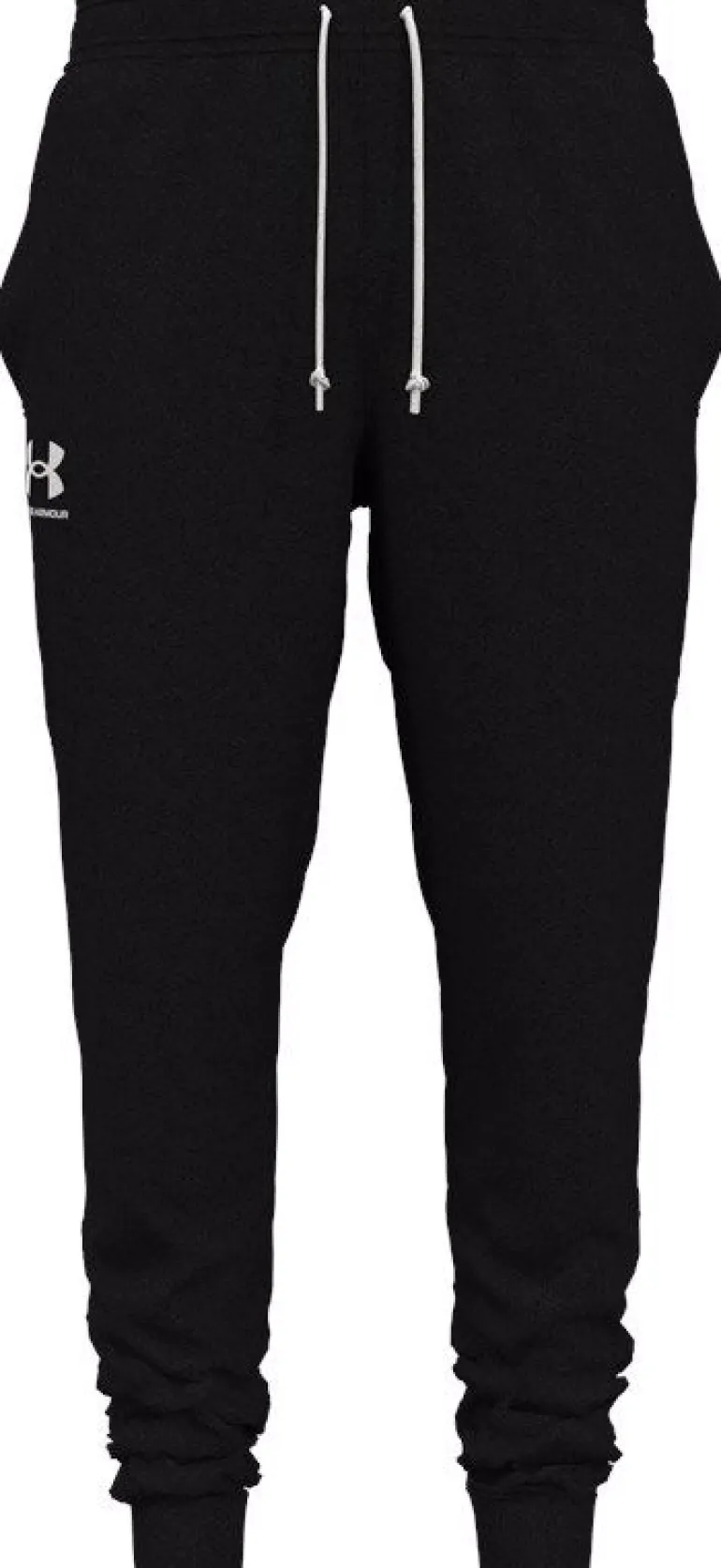 PANTALONE DA TUTA DA UOMO UNDER ARMOUR RIVAL TERRY JOGGER BLACK 1380843 001