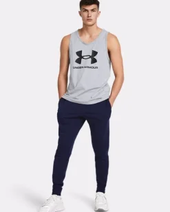 PANTALONE DA TUTA DA UOMO UNDER ARMOUR UA RIVAL TERRY 1380843 0410