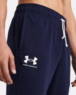PANTALONE DA TUTA DA UOMO UNDER ARMOUR UA RIVAL TERRY 1380843 0410