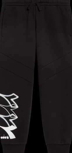 PANTALONE DA TUTA JUNIOR DIADORA LOGO BLACK 102.180954 80013
