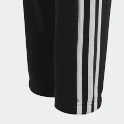 PANTALONE DA TUTA JUNIOR ADIDAS U 3S FL PANT BLACK/WHITE HR6333