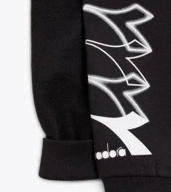 PANTALONE DA TUTA JUNIOR DIADORA LOGO BLACK 102.180954 80013