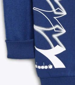 PANTALONE DA TUTA JUNIOR DIADORA LOGO SALTIRE NAVY 102.180954 60024