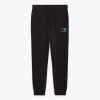 PANTALONE DI TUTA JUNIOR DIADORA  CUFF NEON BLACK - 102.179865 80013
