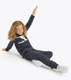 PANTALONE DI TUTA JUNIOR DIADORA  CUFF CORE CLASSIC NAVY - 102.179854 60062