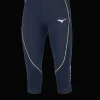 PANTALONI 3/4  DA DONNA TEAM PREMIUM TIGHT BLU