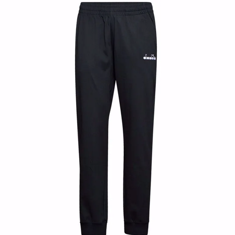 PANTALONI DI TUTA SENZA POLSINO DA UOMO DIADORA NERO