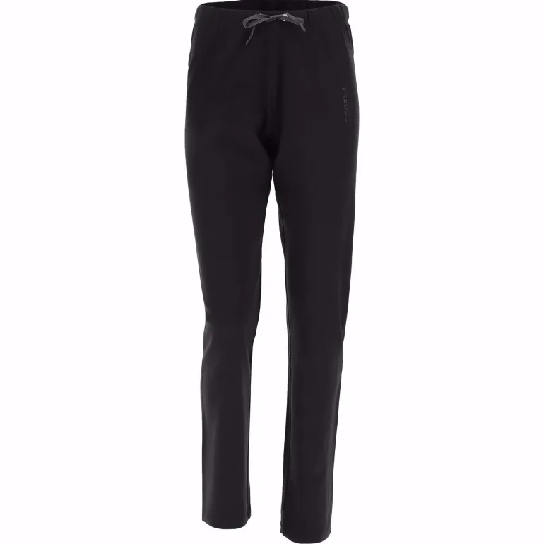 PANTALONI FREDDY SPORTIVI IN INTERLOCK NERO CON FONDO DRITTO DONNA