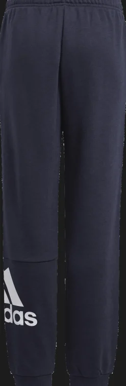 PANTALONI SPORTIVI JUNIOR ADIDAS ESSENTIALS IN FRENCH TERRY BLU CON POLSINO