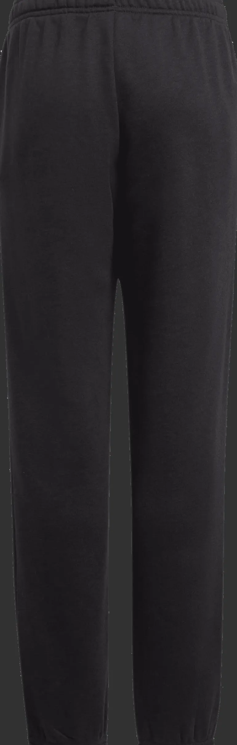 PANTALONI SPORTIVI JUNIOR ADIDAS ESSENTIALS IN FRENCH TERRY NERI CON SCRITTA LATERALE
