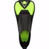 PINNE PER ALLENAMENTO AQUASPHERE MICROFIN NERE/VERDE FLUO