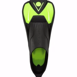 PINNE PER ALLENAMENTO AQUASPHERE MICROFIN NERE/VERDE FLUO