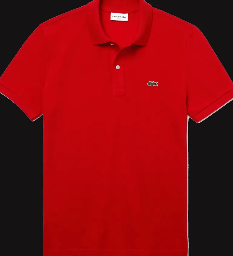 POLO A MANICA CORTA DA UOMO LACOSTE SLIM FIT PH4012 240