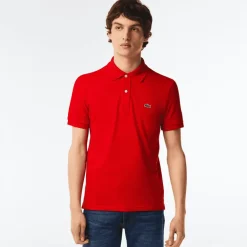 POLO A MANICA CORTA DA UOMO LACOSTE SLIM FIT PH4012 240