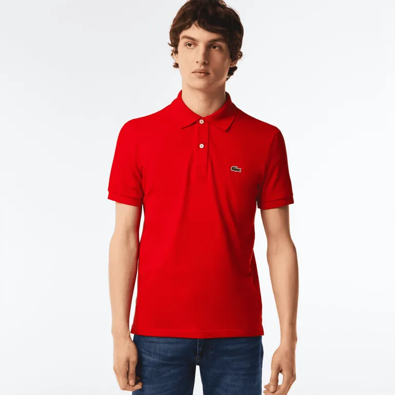 POLO A MANICA CORTA DA UOMO LACOSTE SLIM FIT PH4012 240