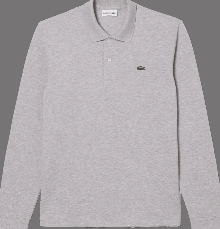 POLO A MANICA LUNGA DA UOMO LACOSTE L1313 CCA