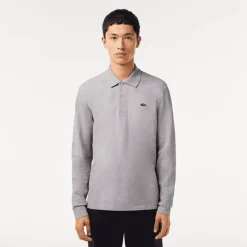 POLO A MANICA LUNGA DA UOMO LACOSTE L1313 CCA