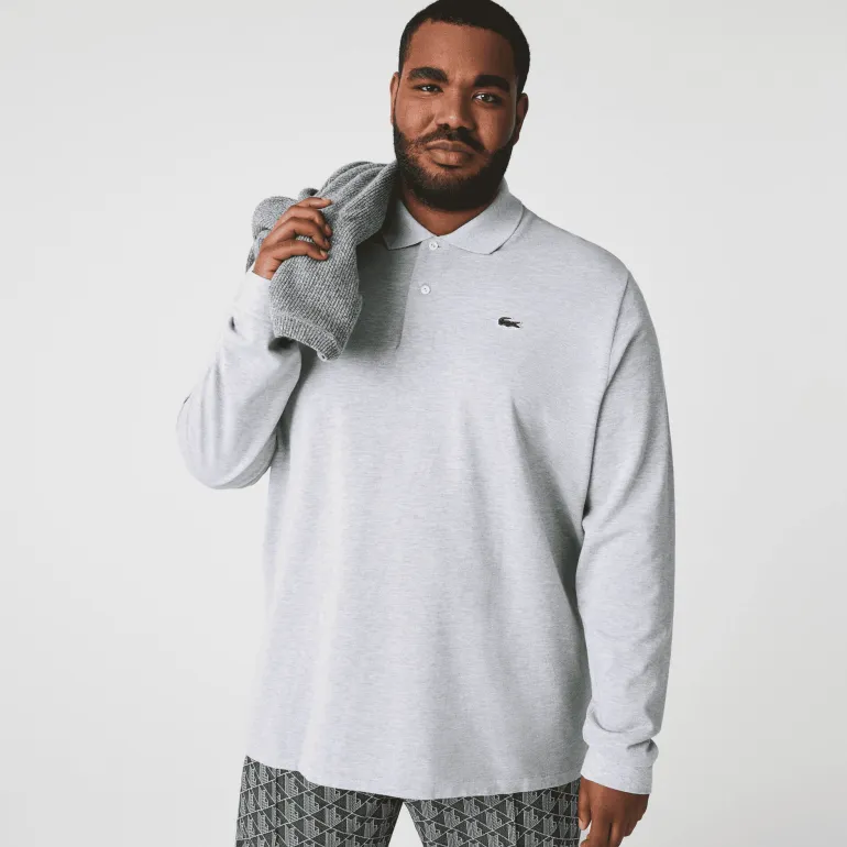 POLO A MANICA LUNGA DA UOMO LACOSTE L1313 CCA