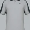 POLO DA TENNIS DA UOMO HEAD PLAY TECH 811704 GRCE