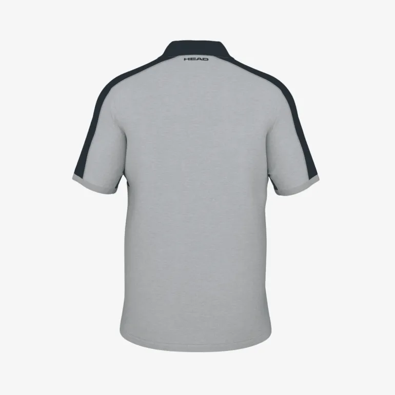 POLO DA TENNIS DA UOMO HEAD PLAY TECH 811704 GRCE